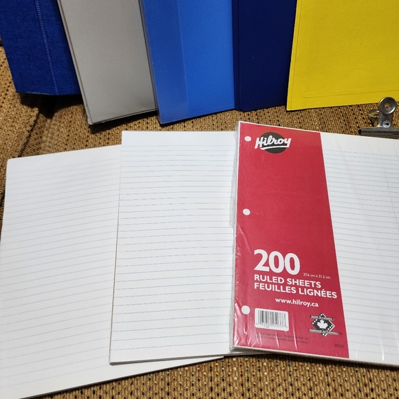 15 pieces School Supplies Office Supplies / Back to School heavy duty binder - Picture 2 of 10